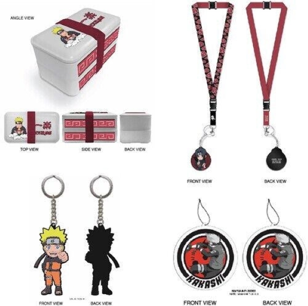 SET DE FIGURAS NARUTO BENTO NARUTO COLLECTORS BOX/TOYS