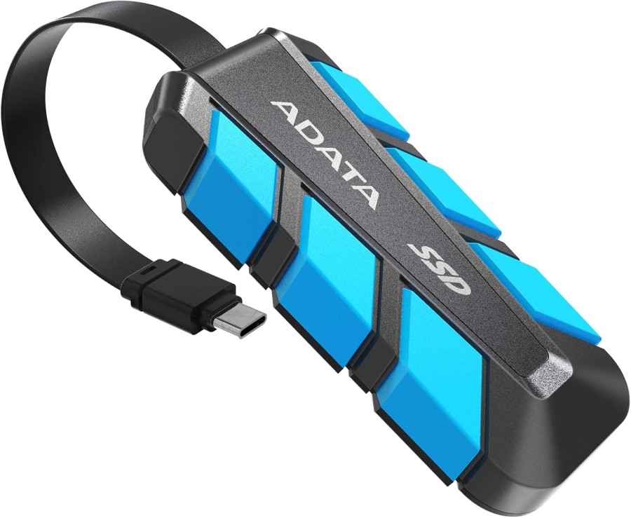 ADATA/UNIDAD DE ESTADO SOLIDO EXTERNO 500GB TYPE C SHOCK RESISTANCE SC740