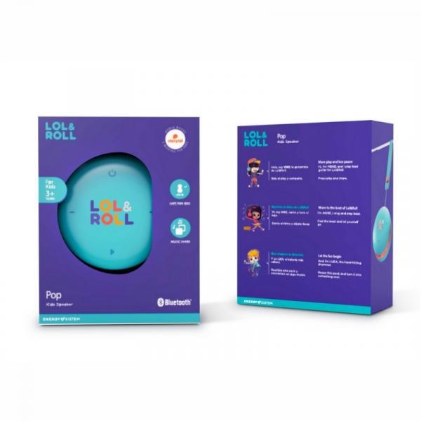 ENERGY SISTEM/PARLANTE BLUETOOTH LOL & ROLL POP KIDS BLUE