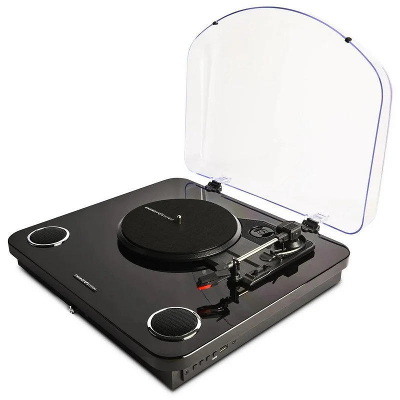 ENERGY SISTEM/TURNTABLE BLACKSPIN ICON SERIES BLUETOOTH BLACK