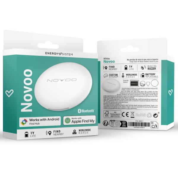 ENERGY SISTEM/FIND NEARBY NOVOO BLUETOOTH WHITE – foto 1