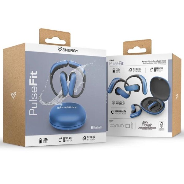 ENERGY SISTEM/AUDIFONO EARPHONES PULSEFIT BLUETOOTH COBALT – foto 1