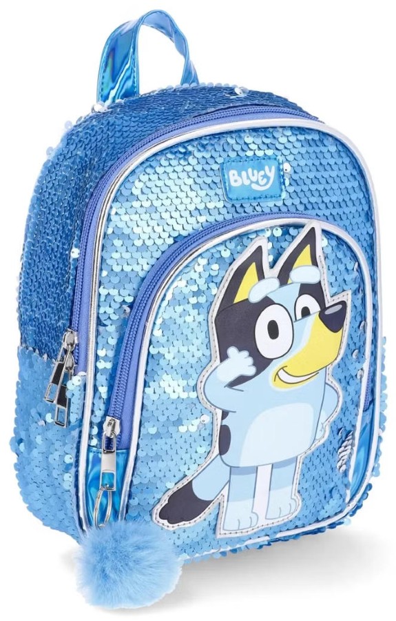 BOLSO BLUEY CON LENTEJUELAS 11" S25BY62495