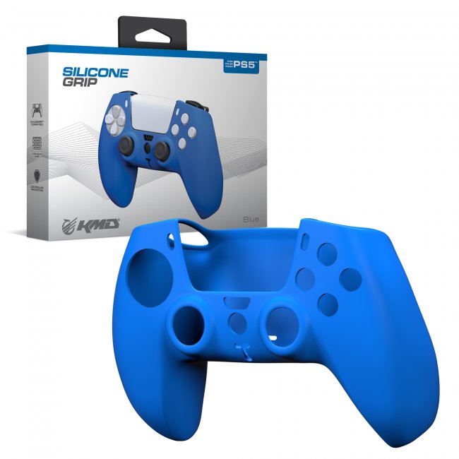 PS5 KMD SILICONE GRIP BLUE KMD-P5-3124