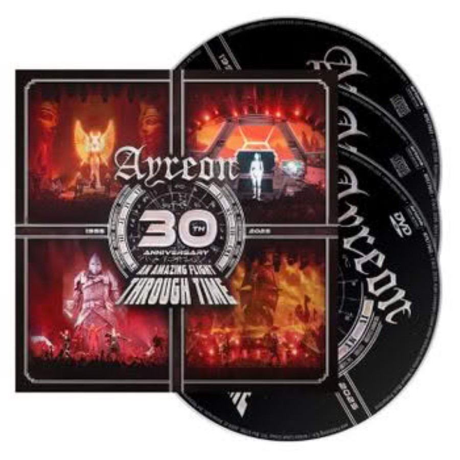 AYREON/AN AMAZING FLIGHT THROUGH TIME 30TH ANNIVERSARY CD+DVD (CD)