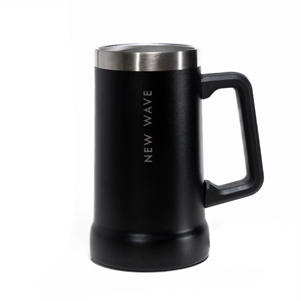 NEW WAVE BEER MUG BLACK SXC24BL