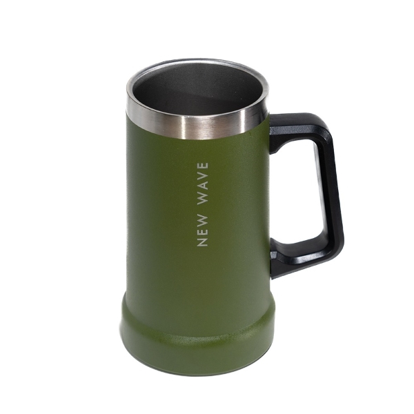 NEW WAVE BEER MUG DARK GREEN SXC24DAGR