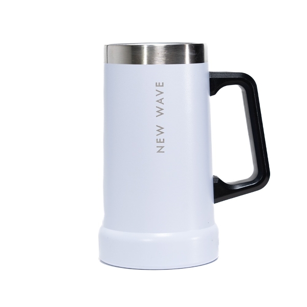 NEW WAVE BEER MUG WHITE SXC24WH
