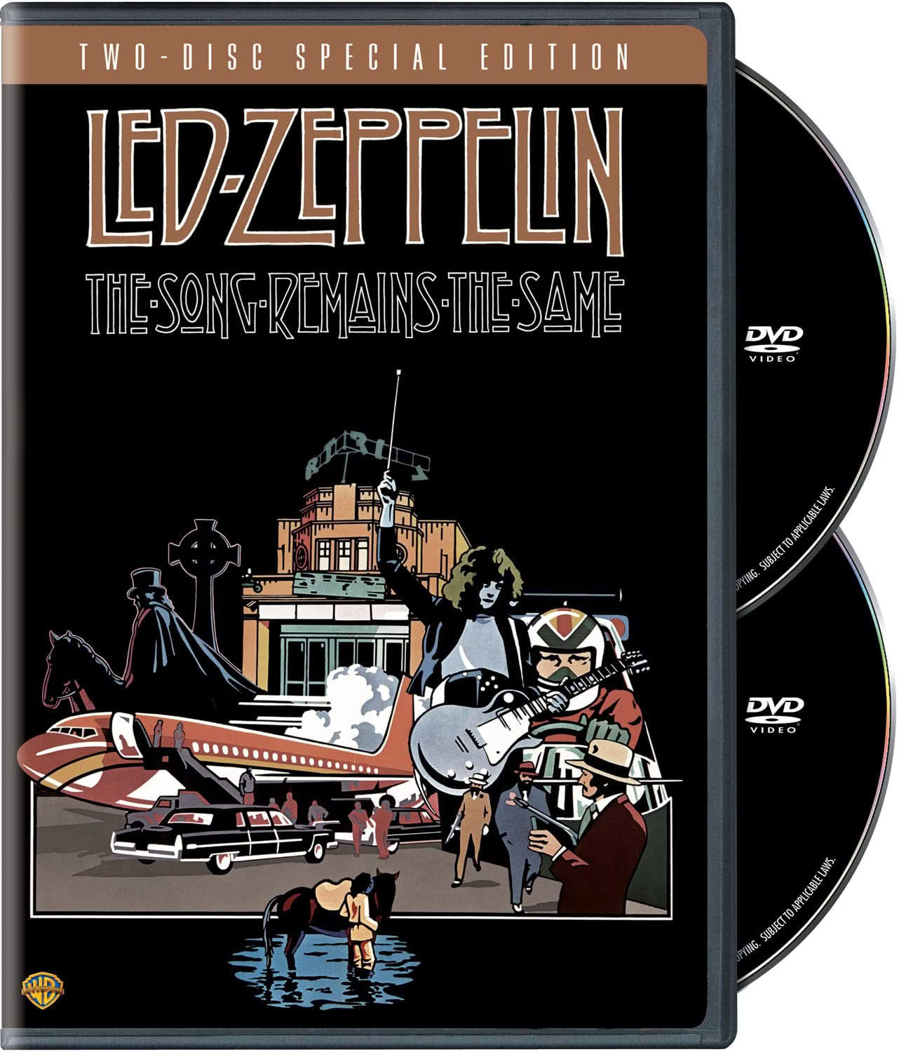 LED ZEPPELIN THE SONG REMAINS THE SAME/DVD – foto 1