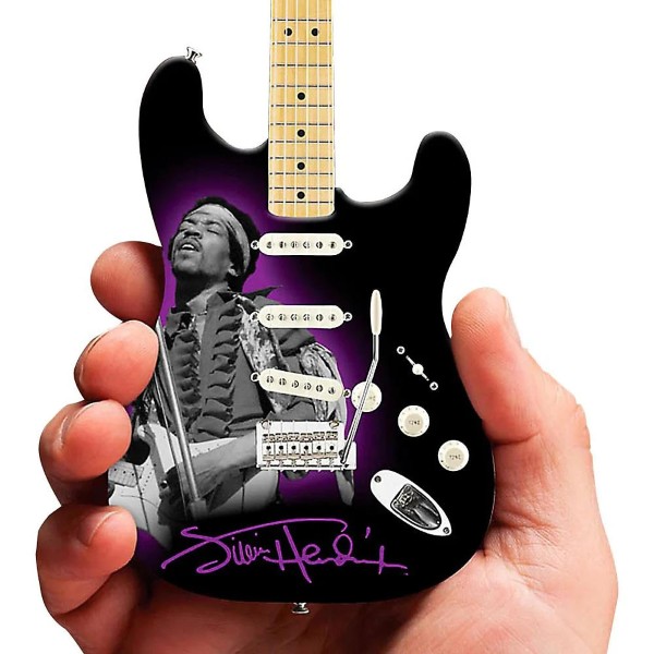 MINI GUITARRA JIMI HENDRIX PHOTO TRIBUTE FENDER STRATOCASTER – foto 1