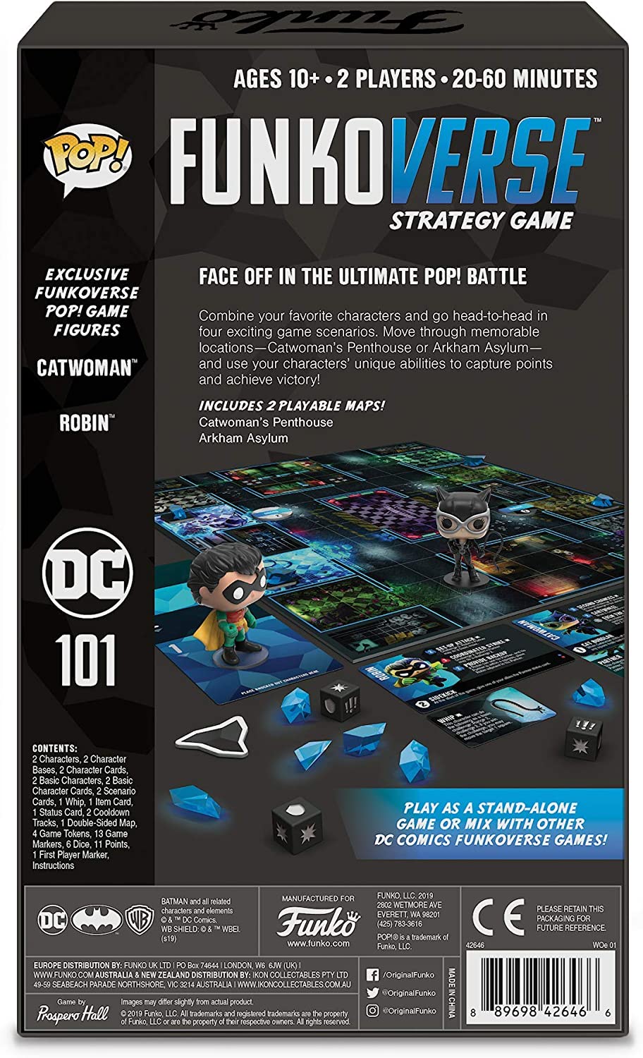 FUNKOVERSE STRATEGY GAME DC COMICS EXPANDALONE 2646/TOYS