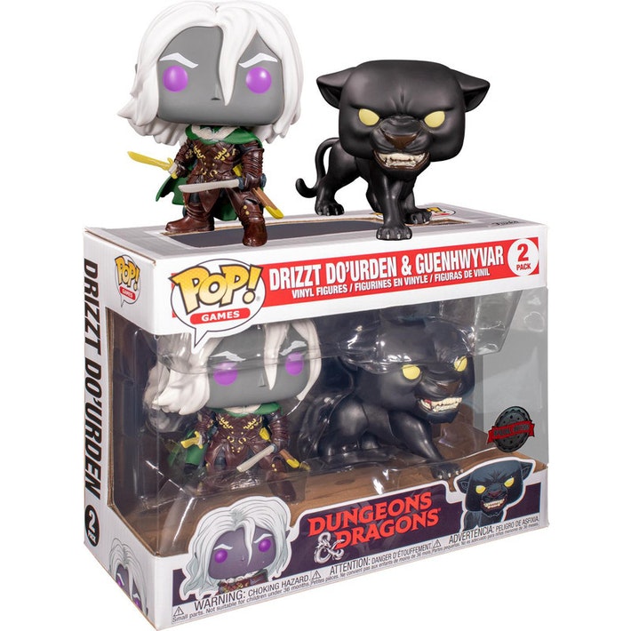 POP PACK DUNGEONS & DRAGONS DRIZZT DOURDEN & GWENHYVAR 2PK 8329/TOYS