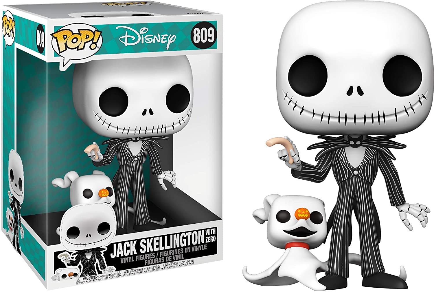 POP 10" NIGHTMARE BEFORE CHRISTMAS JACK WITH ZERO 10" 9006/TOYS