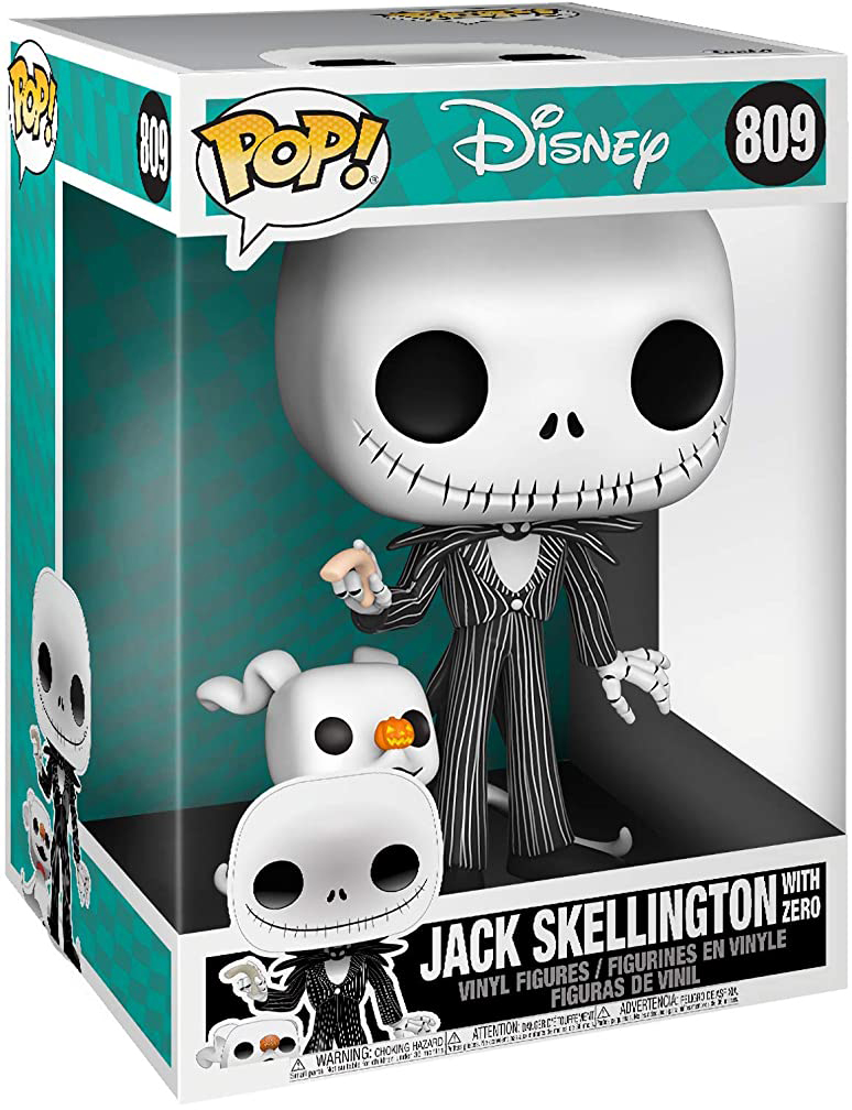 POP 10" NIGHTMARE BEFORE CHRISTMAS JACK WITH ZERO 10" 9006/TOYS