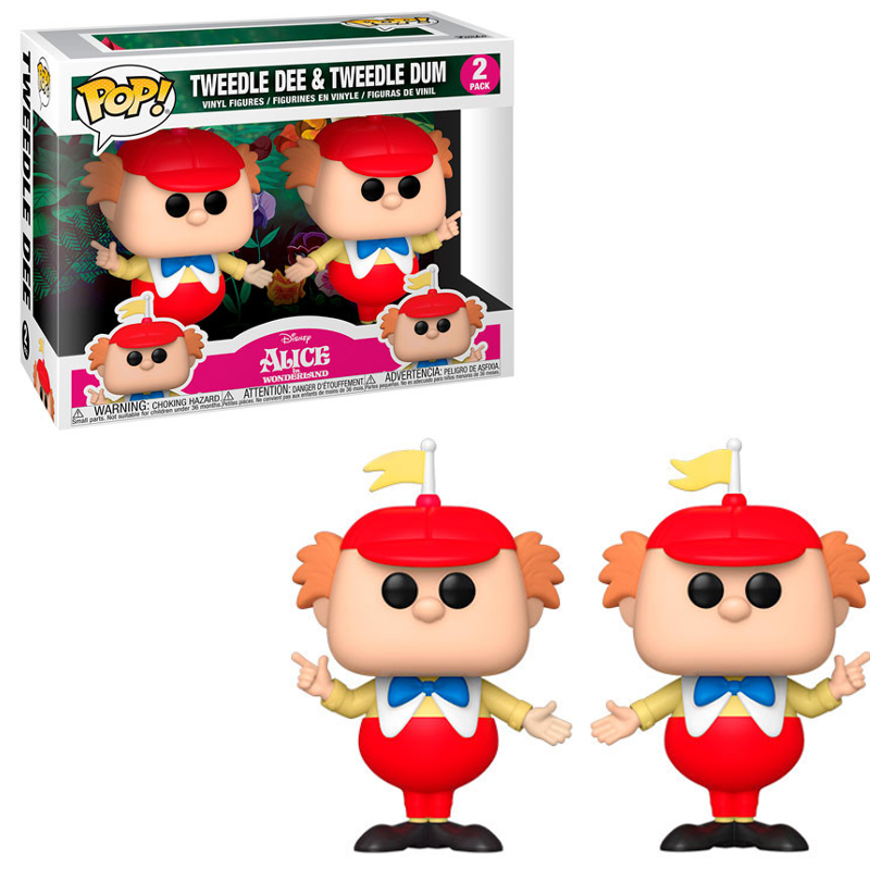 POP PACK ALICE IN WONDERLAND TWEEDLE DEE & TWEEDLE DUM 2PK 5738/TOYS