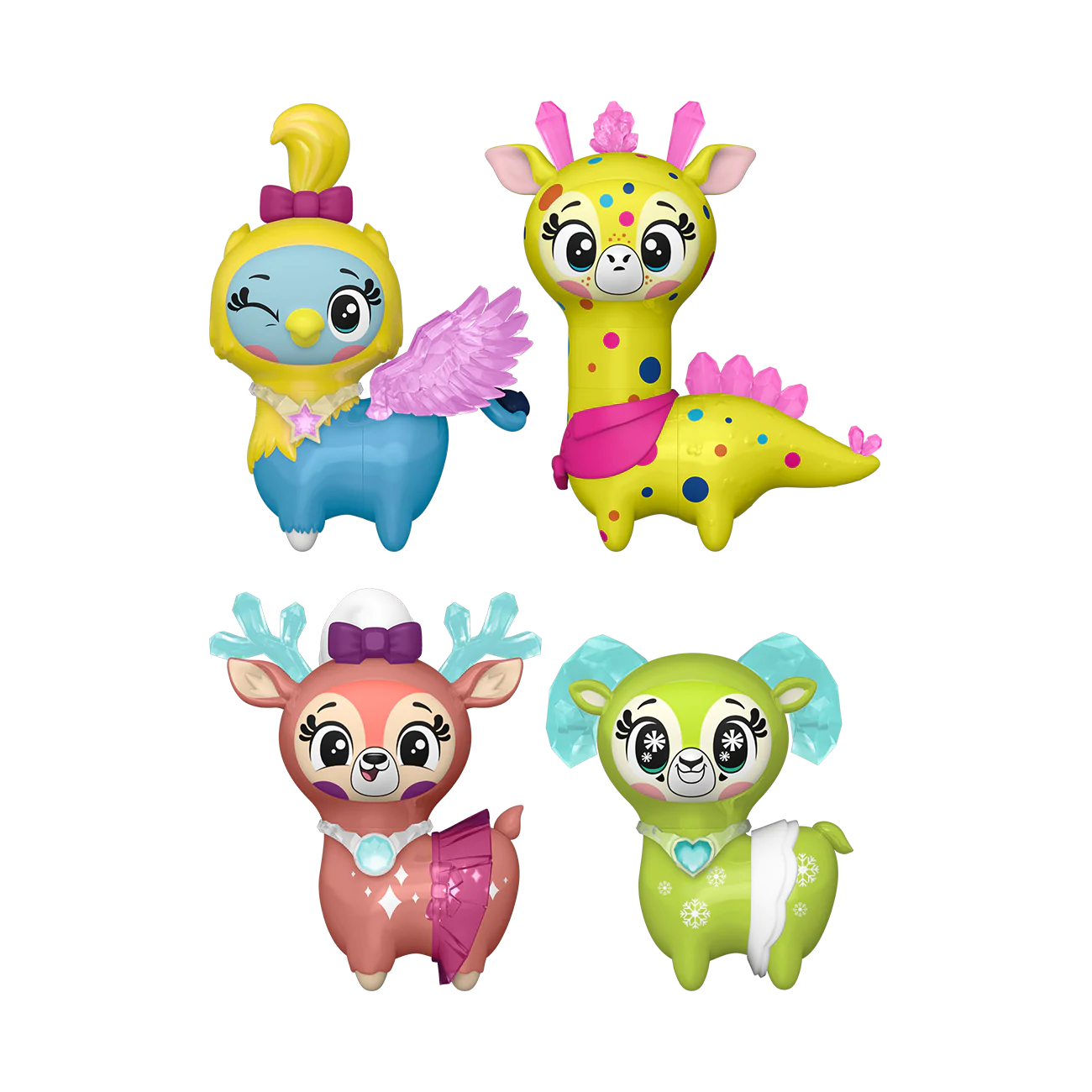 FUNKO SNAPSIES GEMS SERIES 2 4 PK (SPRING) 8308/TOYS