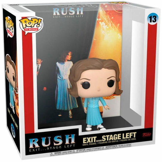 POP COVER MUSICA ALBUMS RUSH EXIT... STAGE LEFT 9389/TOYS