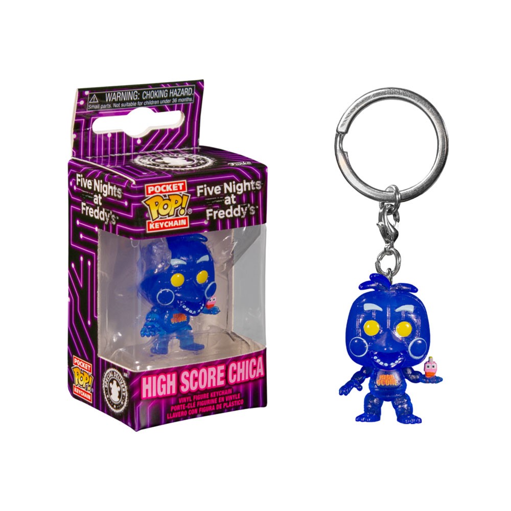 POP KEYCHAIN FIVE NIGHTS AT FREDDYS HIGH SCORE CHICA 9693/TOYS
