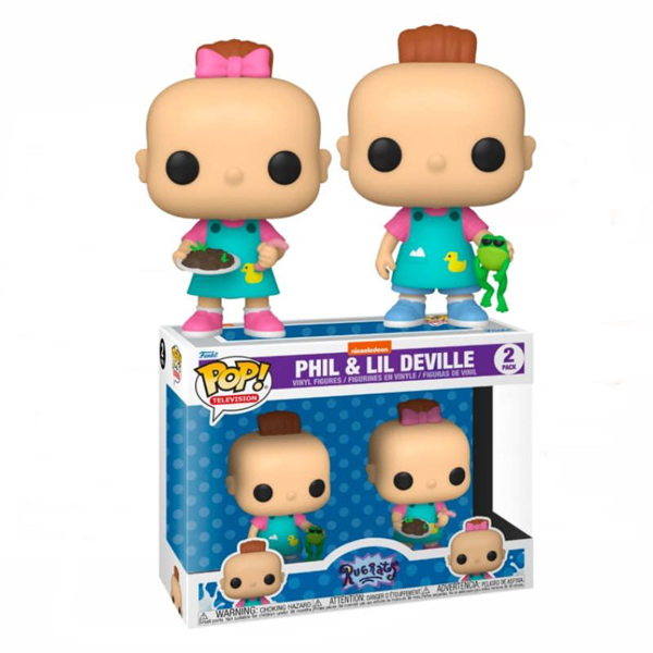 POP PACK RUGRATS PHIL & LIL DEVILLE 2PK 0240/TOYS