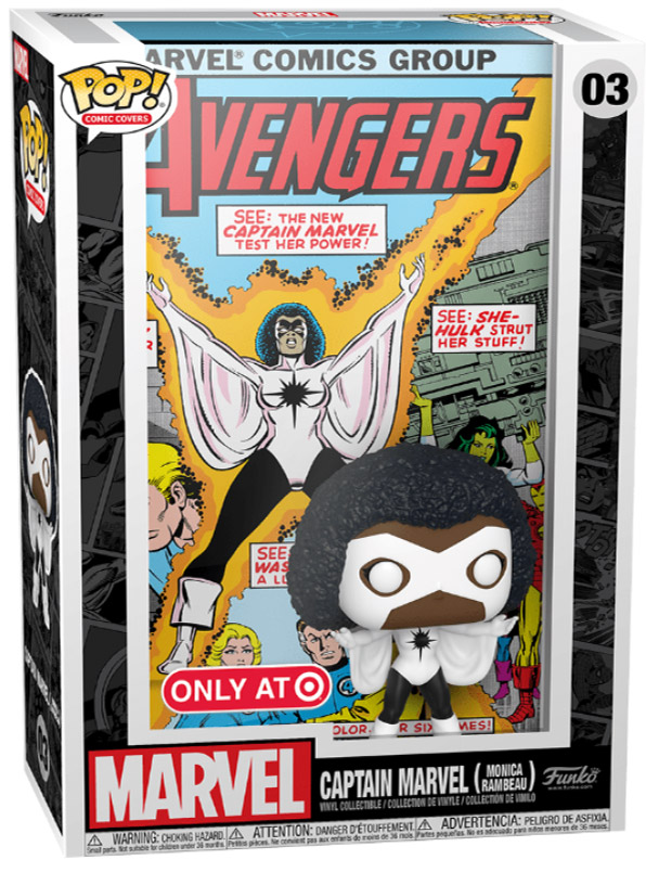 POP COVER COMIC MARVEL AVENGERS CAPTAIN MARVEL 0663/TOYS