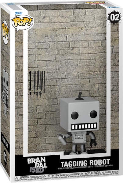 POP COVER ART BRANDALISED TAGGING ROBOT 1517/TOYS