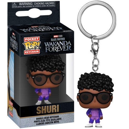 POP KEYCHAIN BLACK PANTHER WAKANDA FOREVER SHURI 3937/TOYS