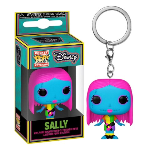 POP KEYCHAIN THE NIGHTMARE BEFORE CHRISTMAS SALLY BLACKLIGHT 3968/TOYS – foto 1