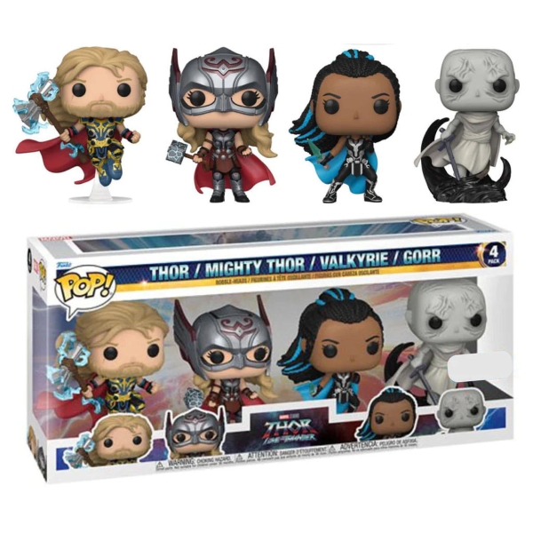POP PACK THOR LOVE AND THUNDER LOVE AND THUNDER 4PK 5086/TOYS