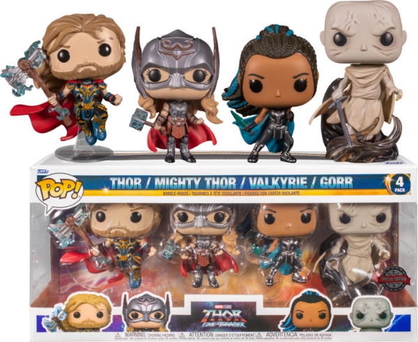 POP PACK THOR LOVE AND THUNDER LOVE AND THUNDER 4PK 5086/TOYS