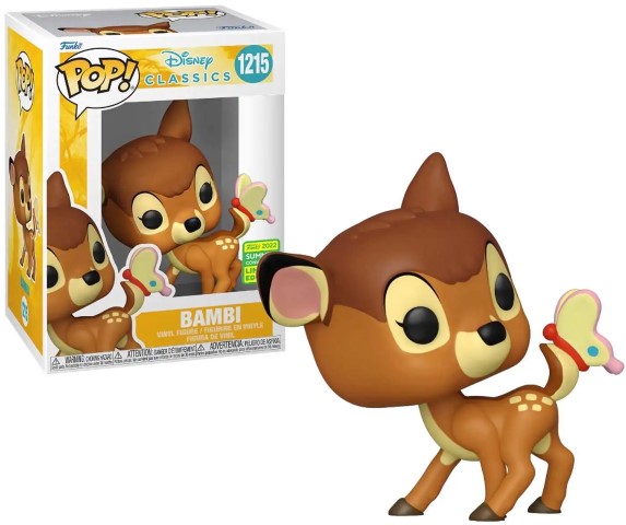 POP BAMBI BAMBI WITH BUTTERFLY 5244 2022 SUMMER CONVENTION/TOYS