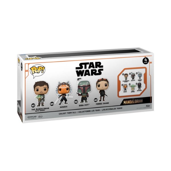 POP PACK STAR WARS THE MANDALORIAN SPECIAL EDITION 4PK 7289/TOYS