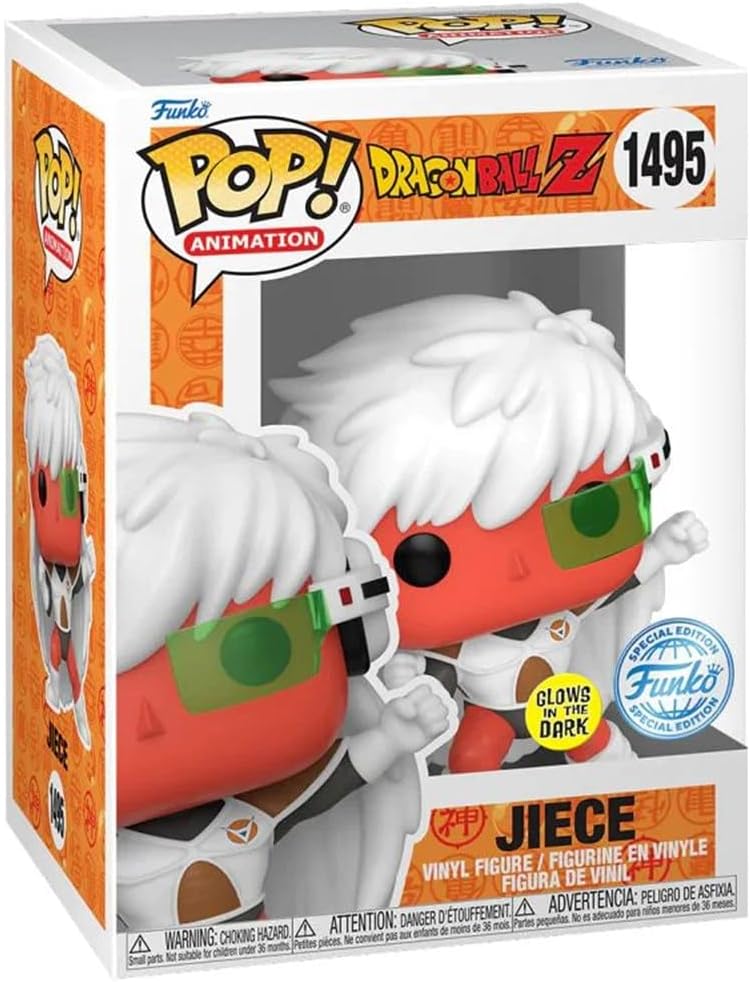 POP DRAGON BALL Z JIECE GLOWS IN THE DARK EE EXCLUSIVE LIMITED EDITION 1567/TOYS