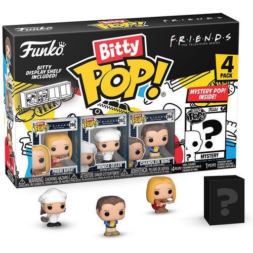 POP BITTY FRIENDS PHOEBE BUFFAY 4PK 3051/TOYS
