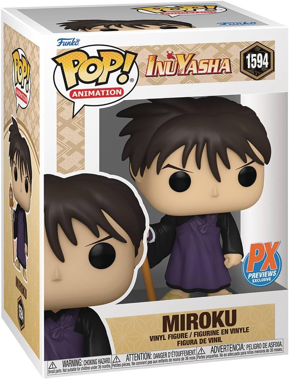 POP INUYASHA MIROKU PX PREVIEWS EXCLUSIVE 7404/TOYS