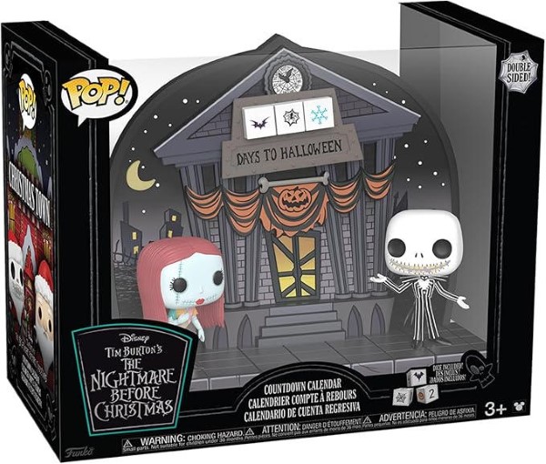 CALENDARIO COUNTDOWN POP THE NIGHTMARE BEFORE CHRISTMAS HALLOWEEN - CHRISTMAS TOWN 9912/TOYS – foto 3