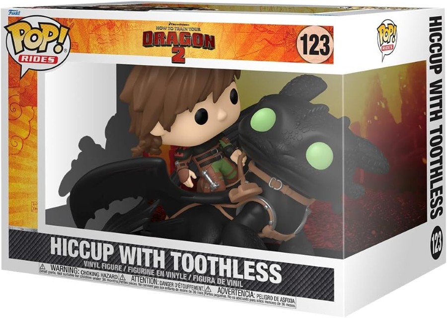 POP 6" HOW TO TRAIN YOUR DRAGON 2 HICCUP WITH TOOTHLESS 6" 1181/TOYS – foto 1
