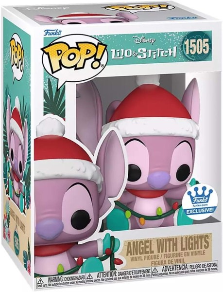 POP LILO - STITCH ANGEL WITH LIGHTS FUNKO EXCLUSIVE 1951/TOYS – foto 1