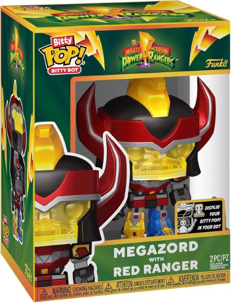 POP BITTY BOT POWER RANGERS MEGAZORD WITH RED RANGER 3644/TOYS – foto 1