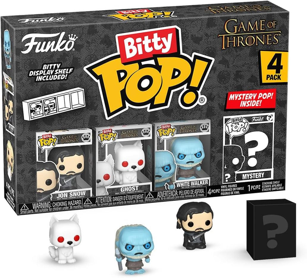 POP BITTY GAME OF THRONES JON SNOW 4PK 3647/TOYS