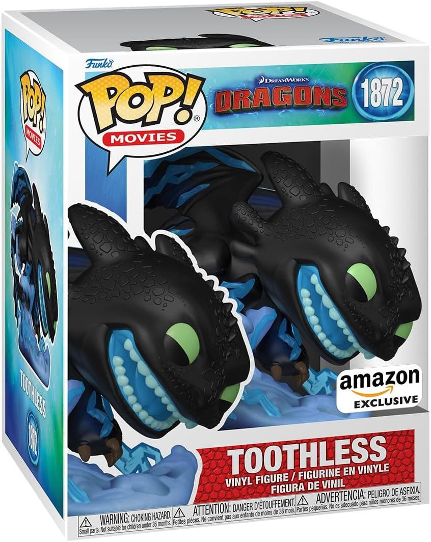 POP 6" HOW TO TRAIN YOUR DRAGON TOOTHLESS WITH LIGHTNING 6" 4428/TOYS – foto 1