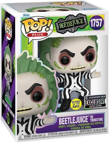 POP BEETLEJUICE BEETLEJUICE ON TOMBSTONE PLUS GW 4453/TOYS – foto 1