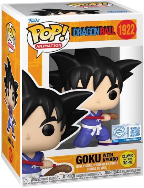 POP DRAGON BALL Z GOKU WITH NYOIBOU GLOWS IN THE DARK 5050/TOYS – foto 1