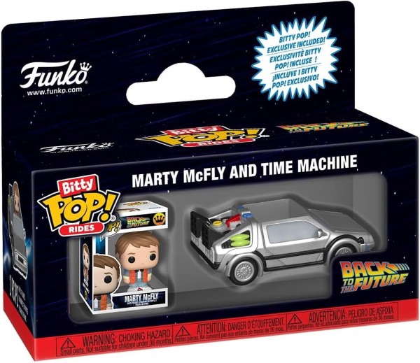 POP BITTY RIDES BACK TO THE FUTURE MARTY MCFLY AND THE TIME MACHINE 5521/TOYS – foto 1