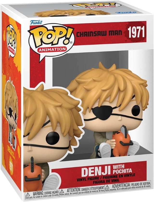 POP CHAINSAW MAN DENJI WITH POCHITA 6484/TOYS – foto 1