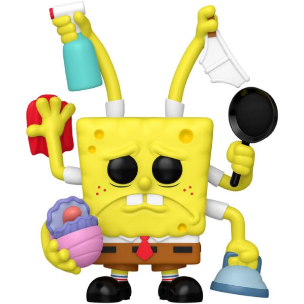POP 6" SPONGEBOB SPONGEBOB CLEANING 2025 SUMMER CONVENTION 6" 7948/TOYS – foto 2