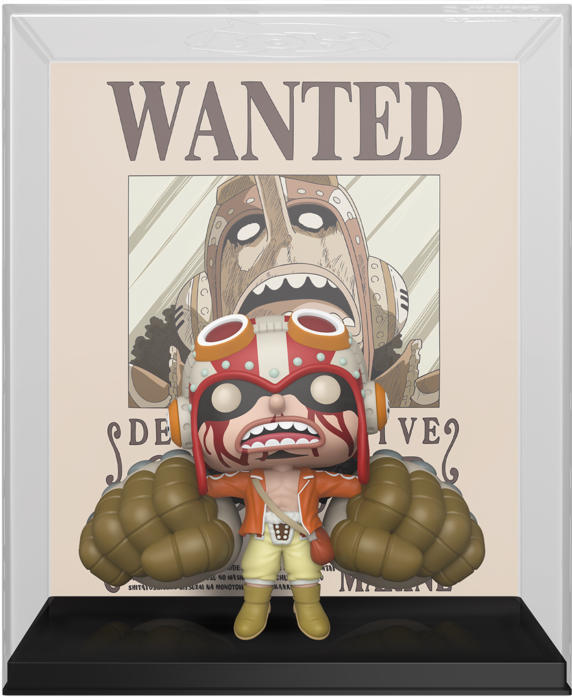 POP COVER ONE PIECE USOPP WANTED 8184/TOYS
