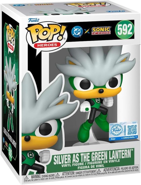 POP SONIC - DC SILVER AS THE GREEN LANTERN 8904/TOYS – foto 1