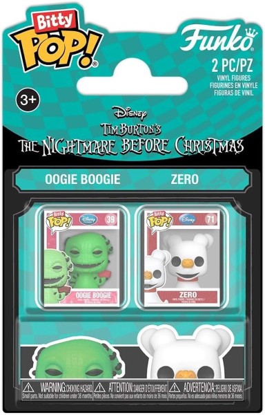 POP BITTY THE NIGHTMARE BEFORE CHRISTMAS OOGIE BOOGIE - ZERO 2PK 8923/TOYS – foto 1