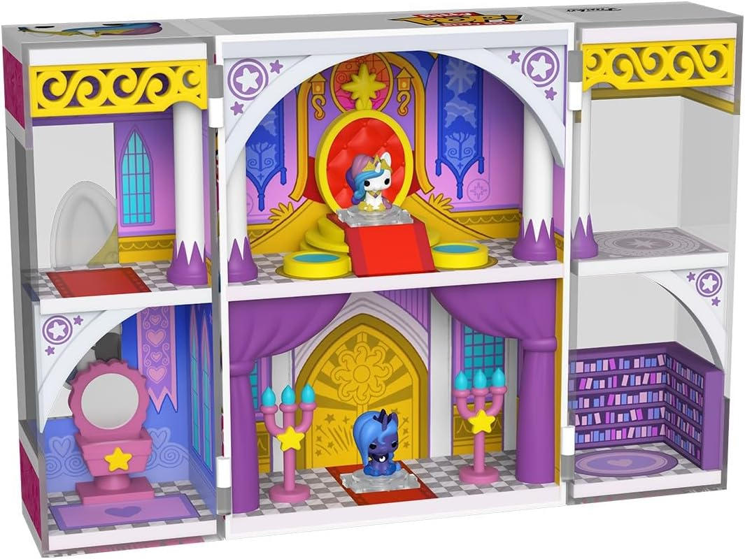POP BITTY BOX MY LITTLE PONY CANTERLOT CASTLE 9585/TOYS