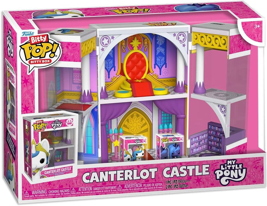 POP BITTY BOX MY LITTLE PONY CANTERLOT CASTLE 9585/TOYS